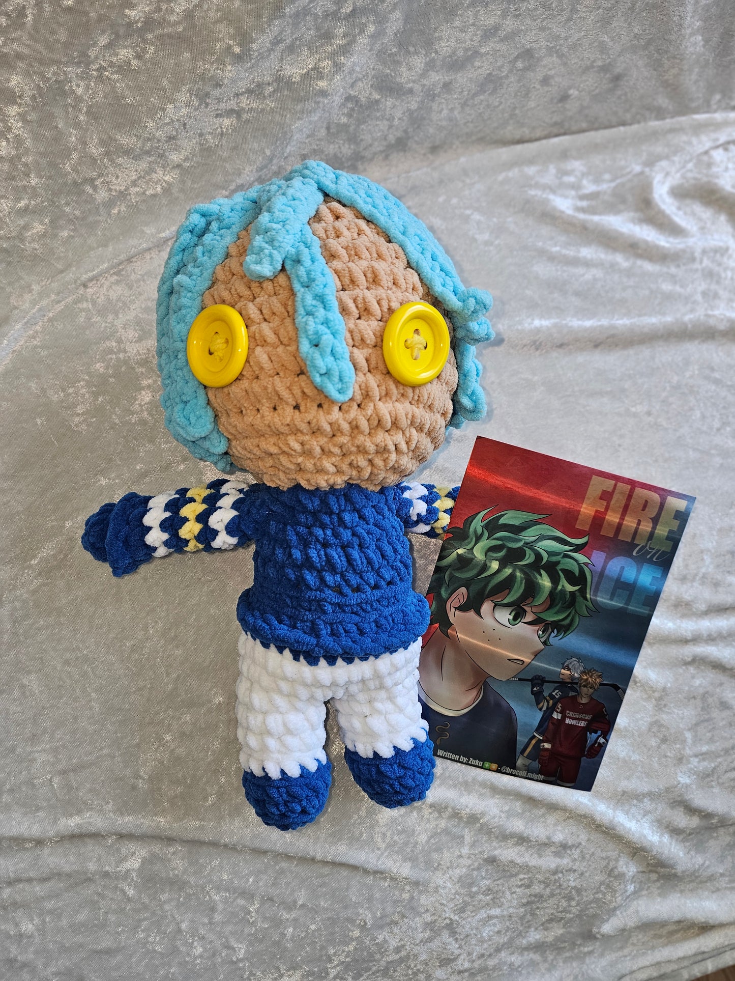 Fire on Ice Collabe Hayato  Plush