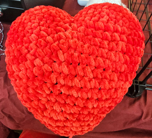 Heart pillow.